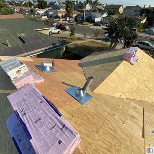 roof plywood